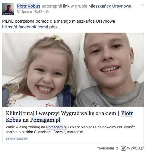 Oszust zaspamował ogłoszeniem wiele grup na portalach społecznościowych.