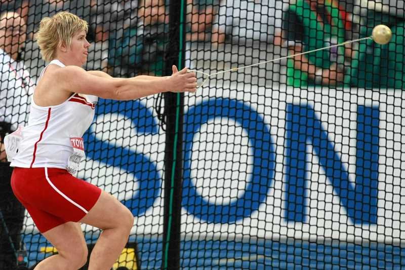 Anita Włodarczyk - zdobywczyni dziesiątego medalu dla Polski w Londynie