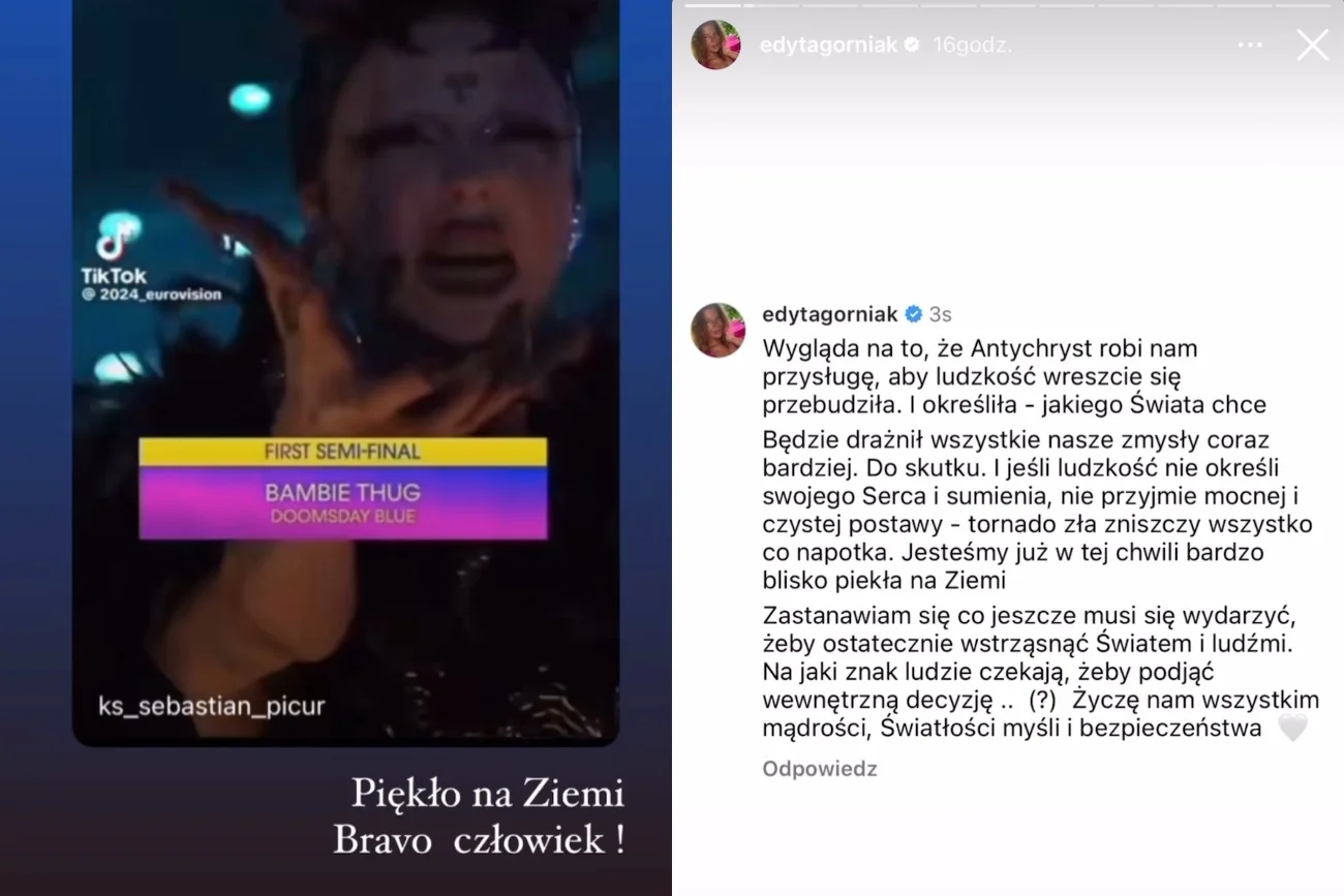 Edyta Górniak podsumowała Eurowizję. Mówi o upadku sceny muzycznej