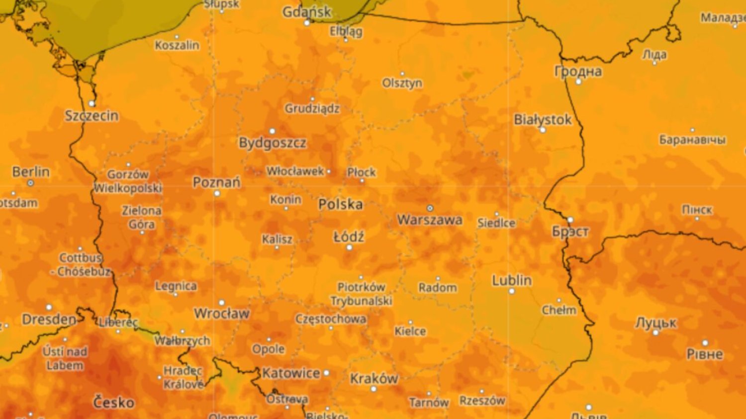 Niż nad Polską, dużo słońca i koniec z upałami