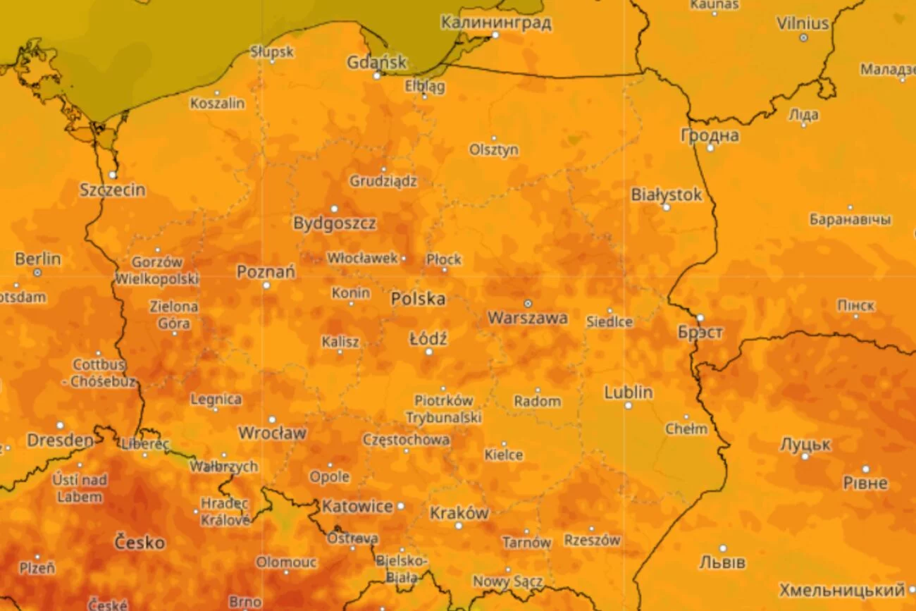 Niż nad Polską, dużo słońca i koniec z upałami