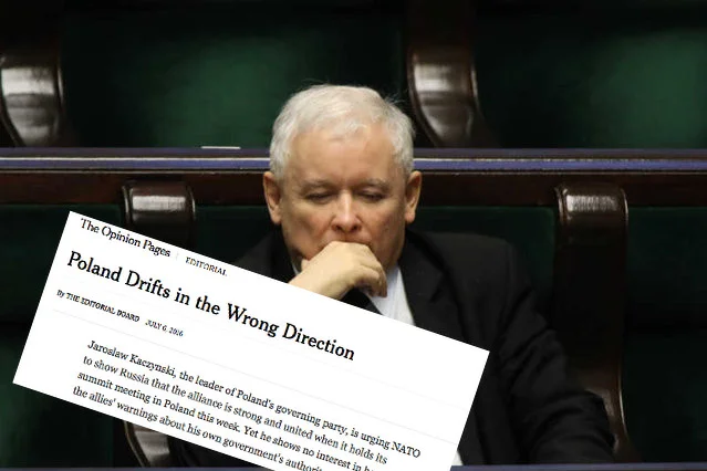 "New York Times" o Kaczyńskim: to klon Putina.