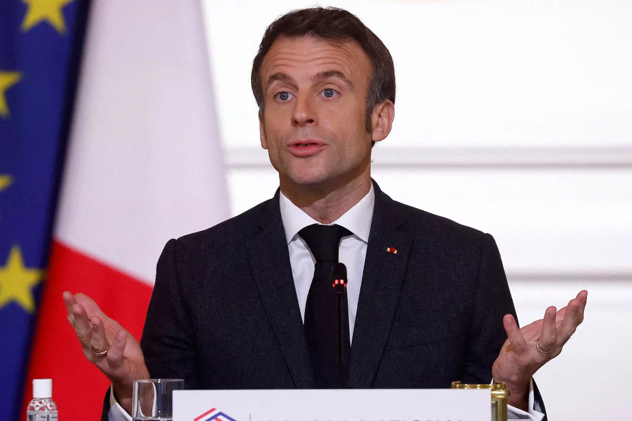 Emmanuel Macron.