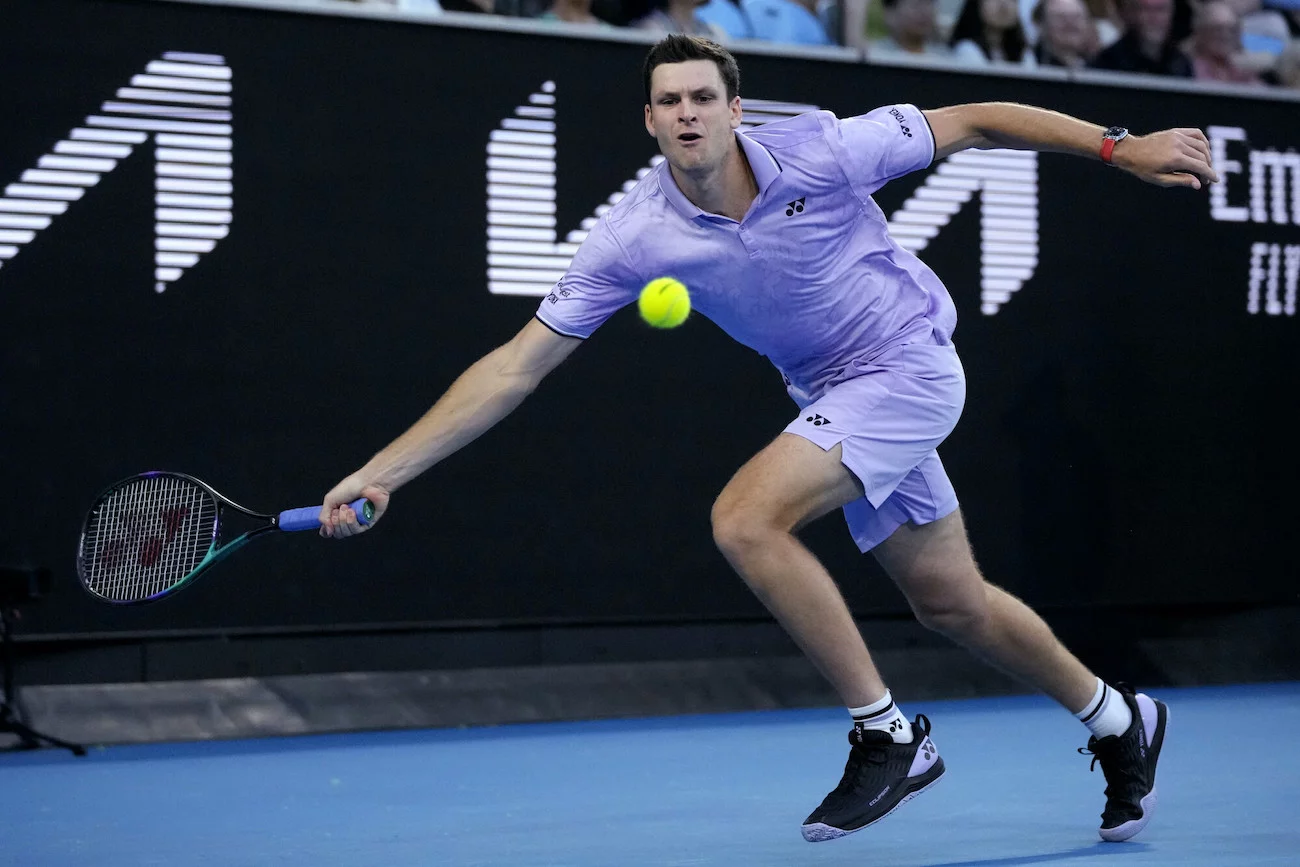 Hubert Hurkacz w 4. rundzie Australian Open.