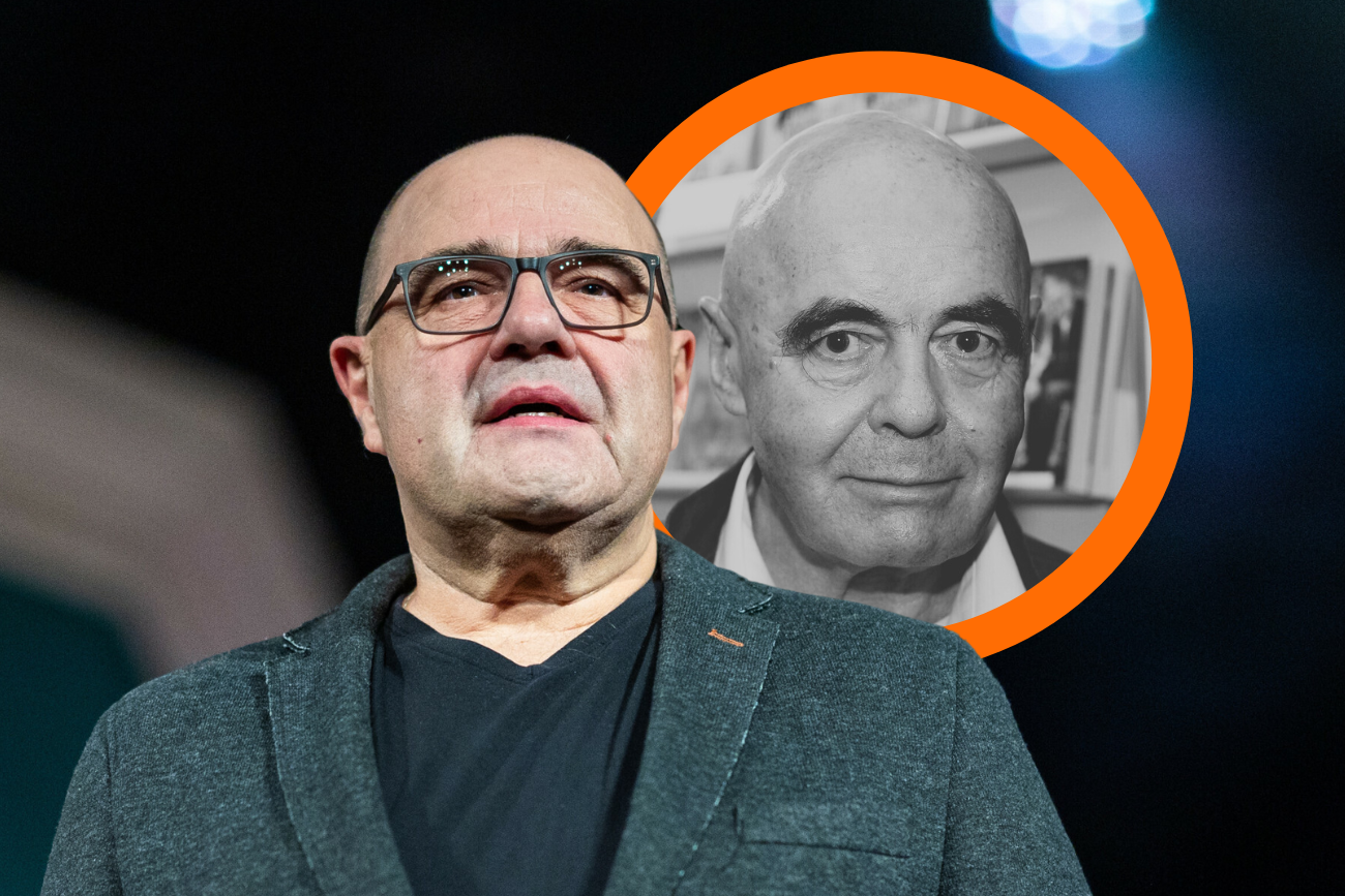 Cezary Żak o Stanisławie Tymie Cezary Żak i Stanisław Tym