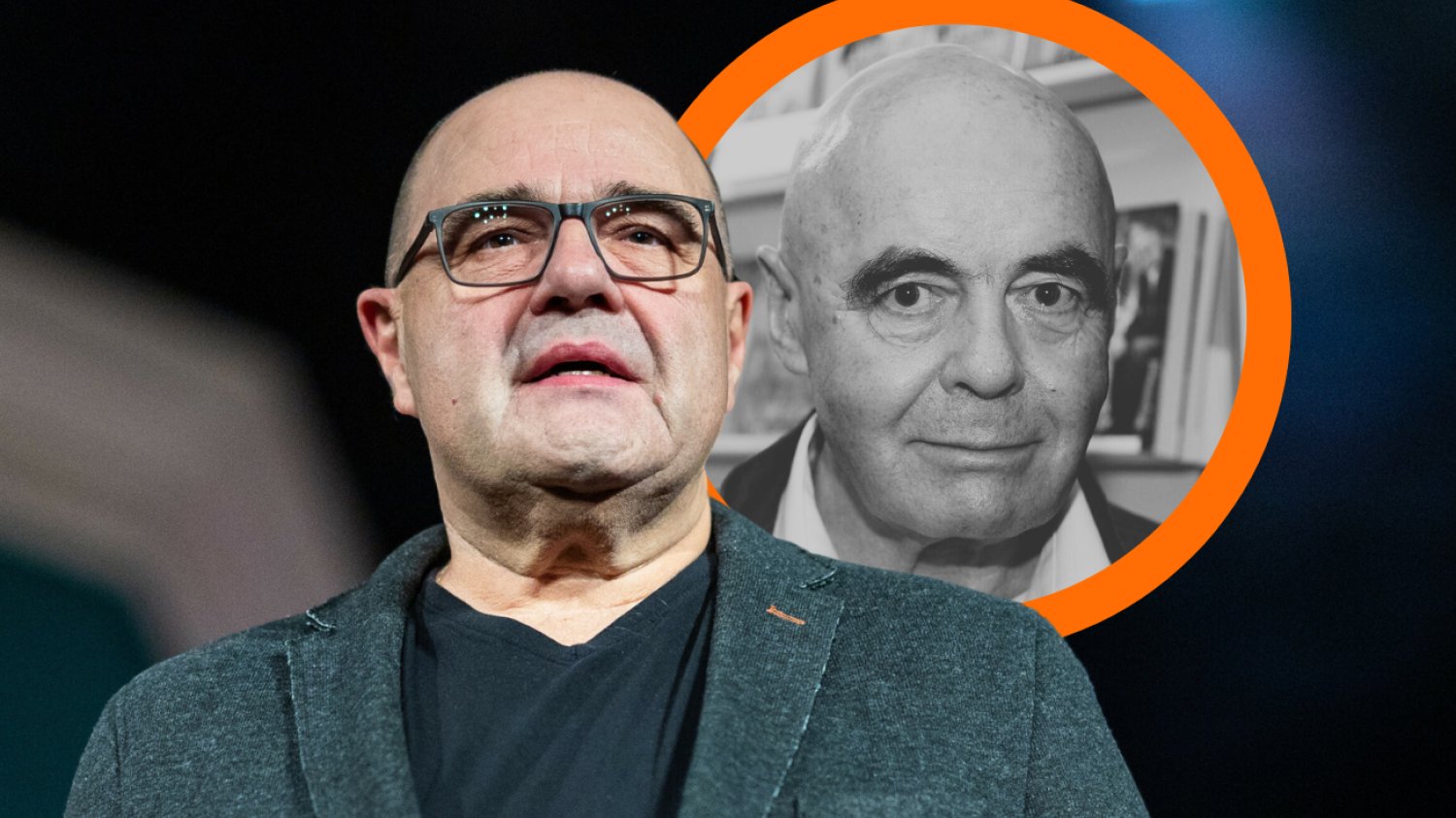 Cezary Żak i Stanisław Tym