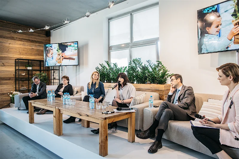 Spotkanie z ekspertami programu "Po stronie natury", którego organizatorem jest producent wody Żywiec Zdrój