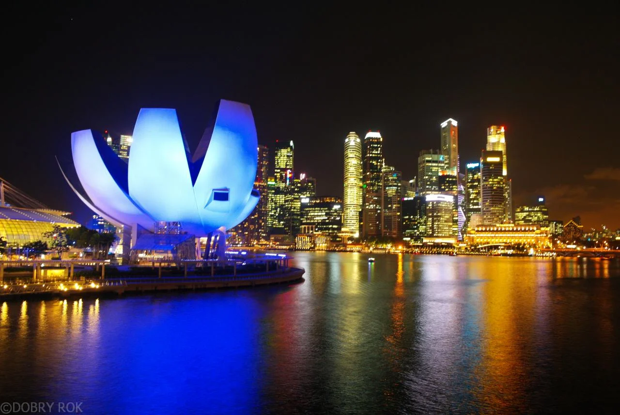 Singapur, piękniejszy nocą czy za dnia?