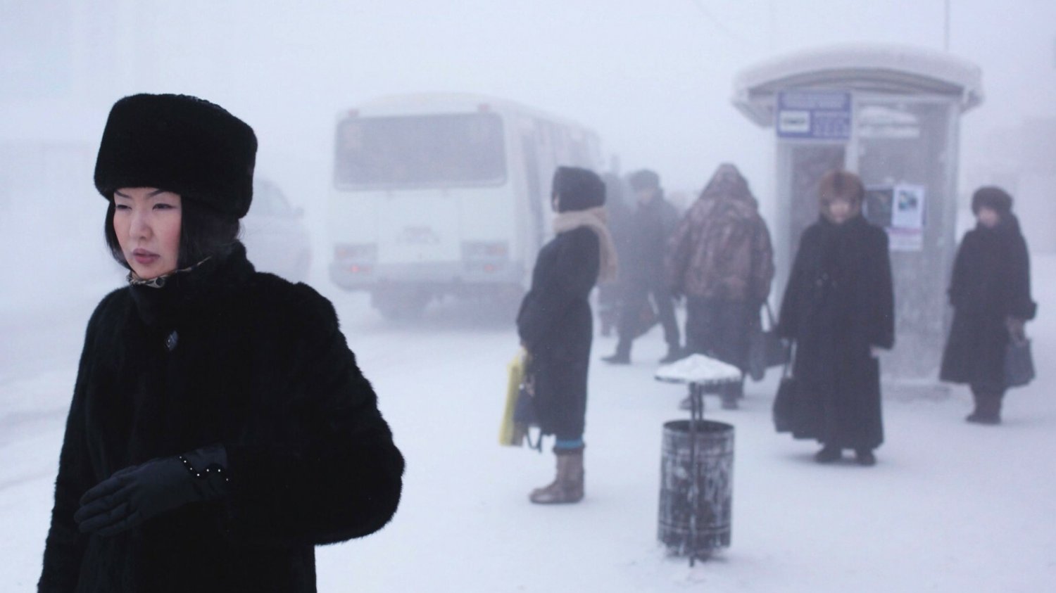 We wsi Tomtor, w Jakucji odnotowano temperaturę -60 stopni Celsjusza.