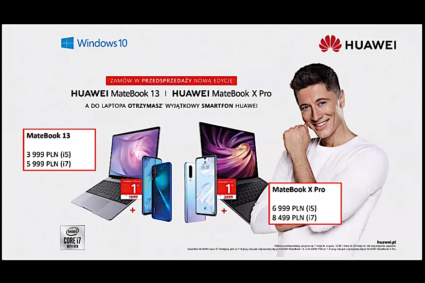 Nowości firmy Huawei