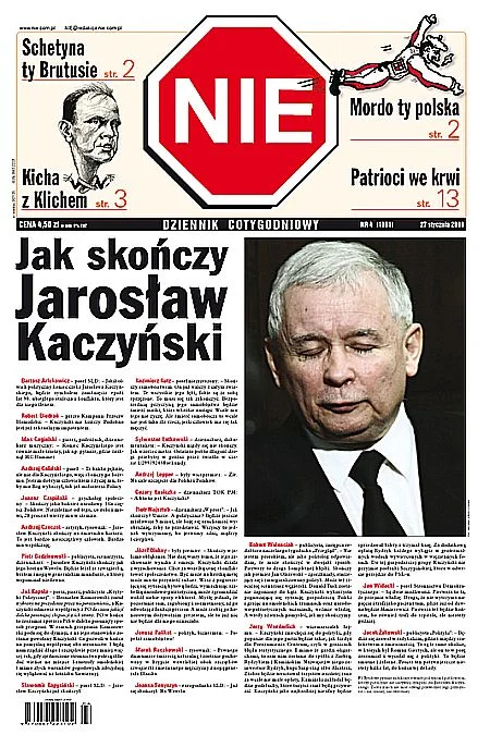 Jerzy Urban jest redaktorem naczelnym tygodnika "NIE". Na jego łamach obraził m.in. polskiego papieża, za co prawomocnie skazał go sąd.