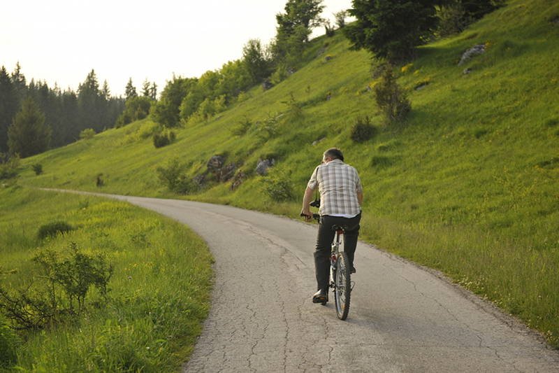 Mieczysław Parczyński przejechał 5730 km na rowerze. Wszystko to, aby oddać cześć swojej zmarłej żonie.