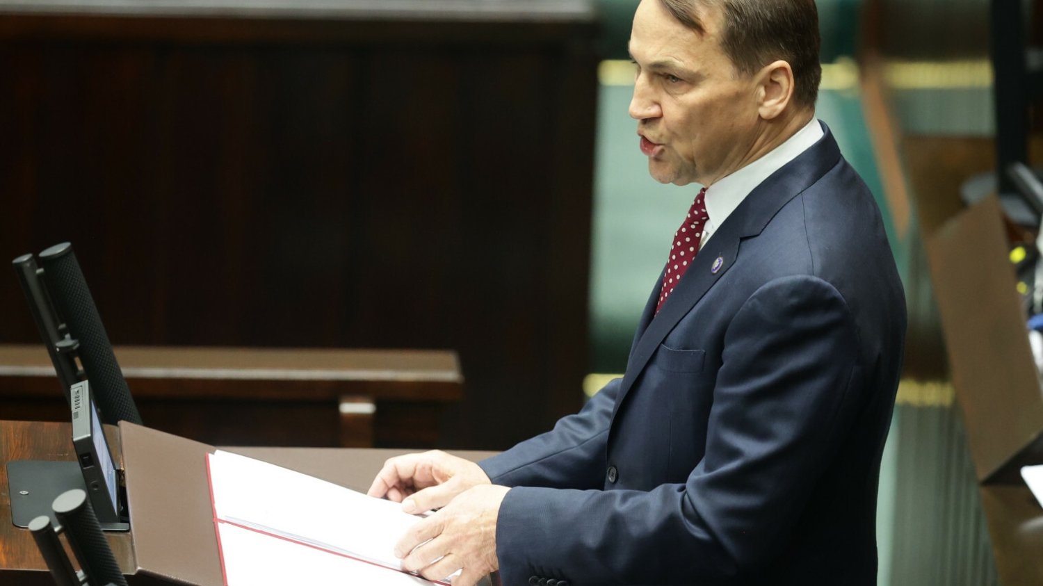Wystąpienie Sikorskiego zauważone na całym świecie. Tak o nim piszą.