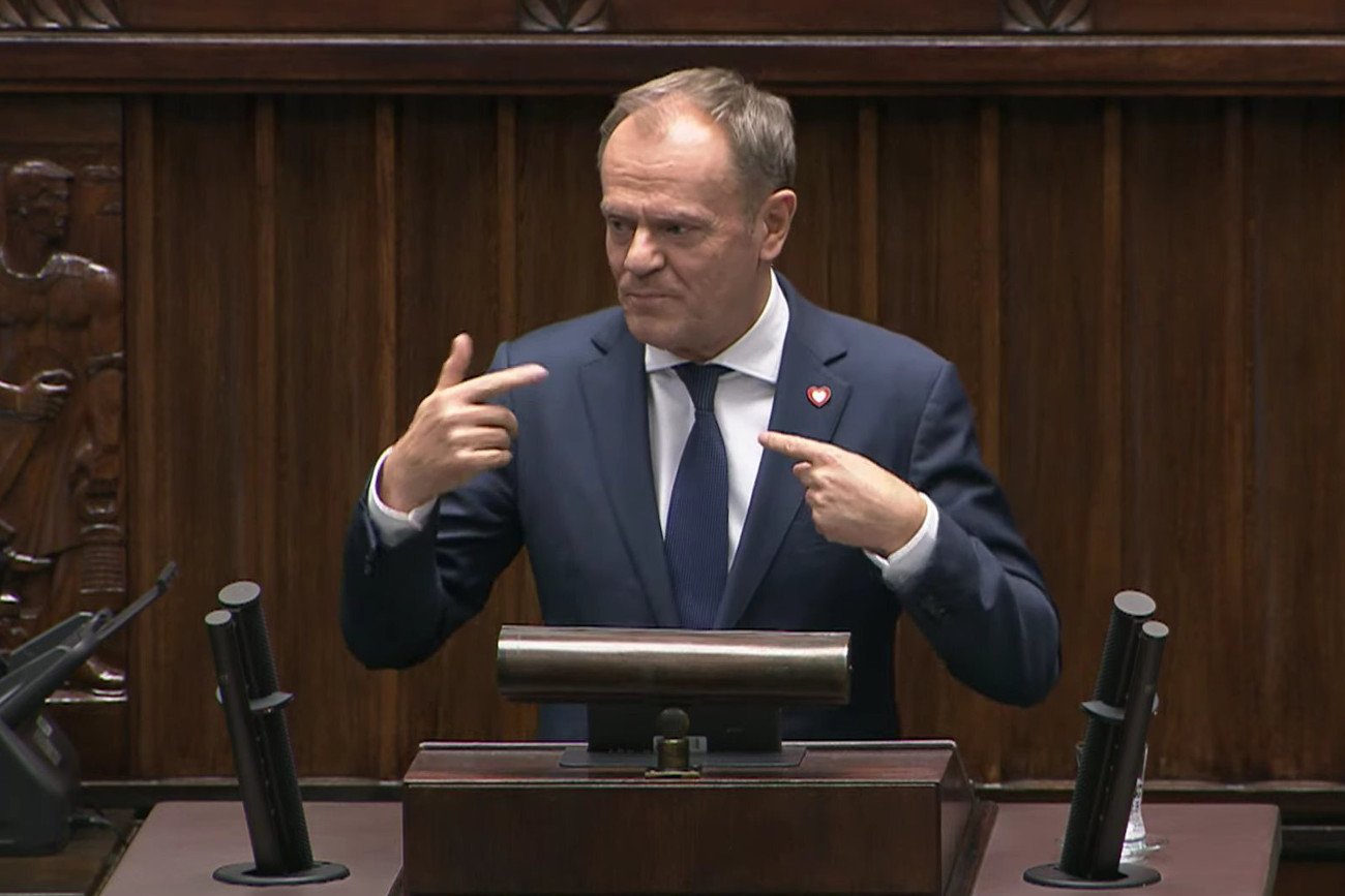 Donald Tusk ponownie zabrał głos w Sejmie