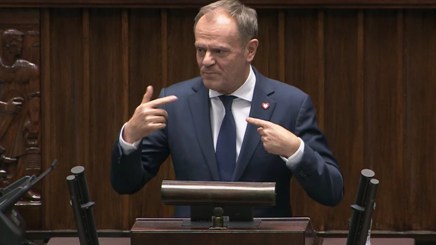 Donald Tusk ponownie zabrał głos w Sejmie