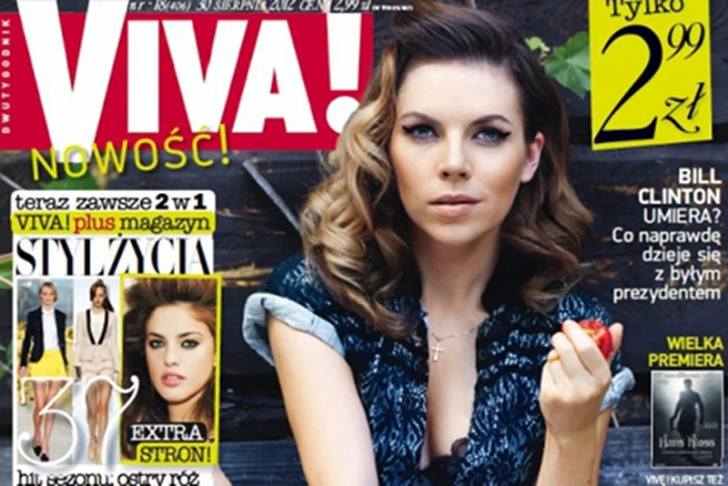 Ola Kwaśniewska na okładce Vivy