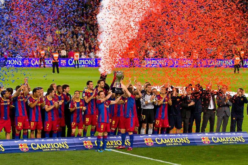 Mistrzowski tytuł Barcelonie zagwarantował remis Realu z jej lokalnym rywalem, Espanyolem Barcelona. To 22. mistrzostwo w historii.