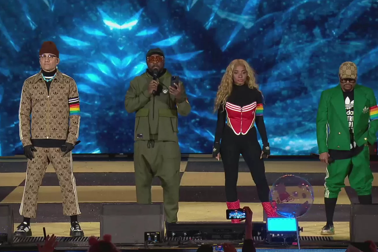 Black Eyed Peas nie przestaje zaskakiwać na "Sylwestrze Marzeń" TVP.