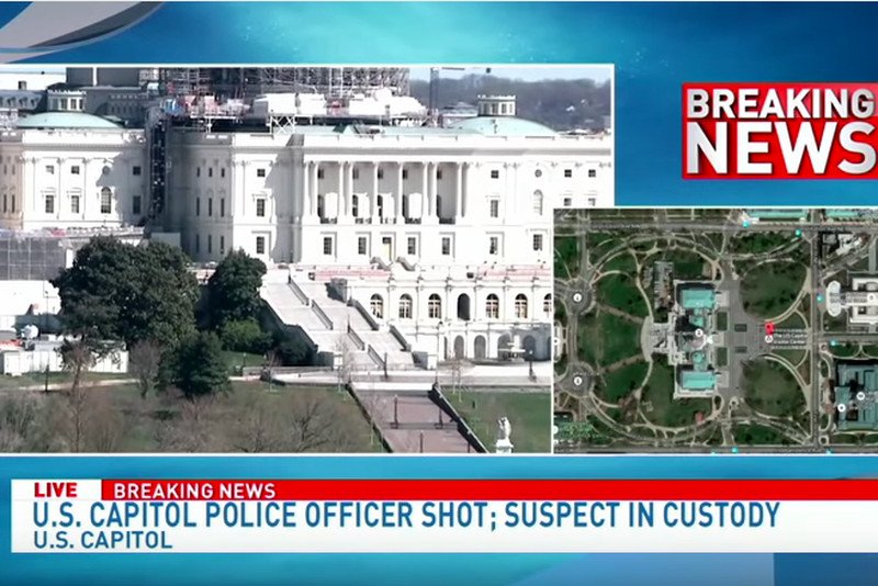Strzały na Kapitolu. Nieznany sprawca zaatakował siedzibę amerykańskiego Kongresu