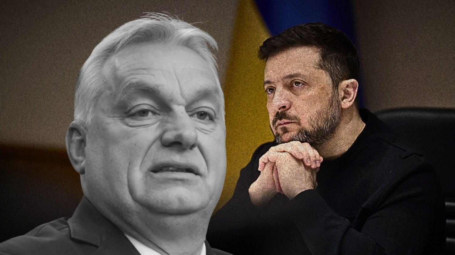 Viktor Orbán i Wołodymyr Zełenski