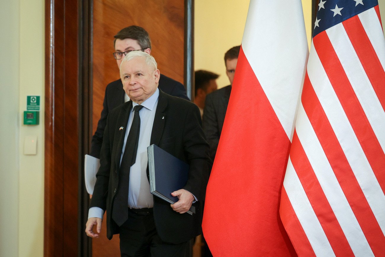 Jarosław Kaczyński, wicepremier ds. bezpieczeństwa i prezes PiS.