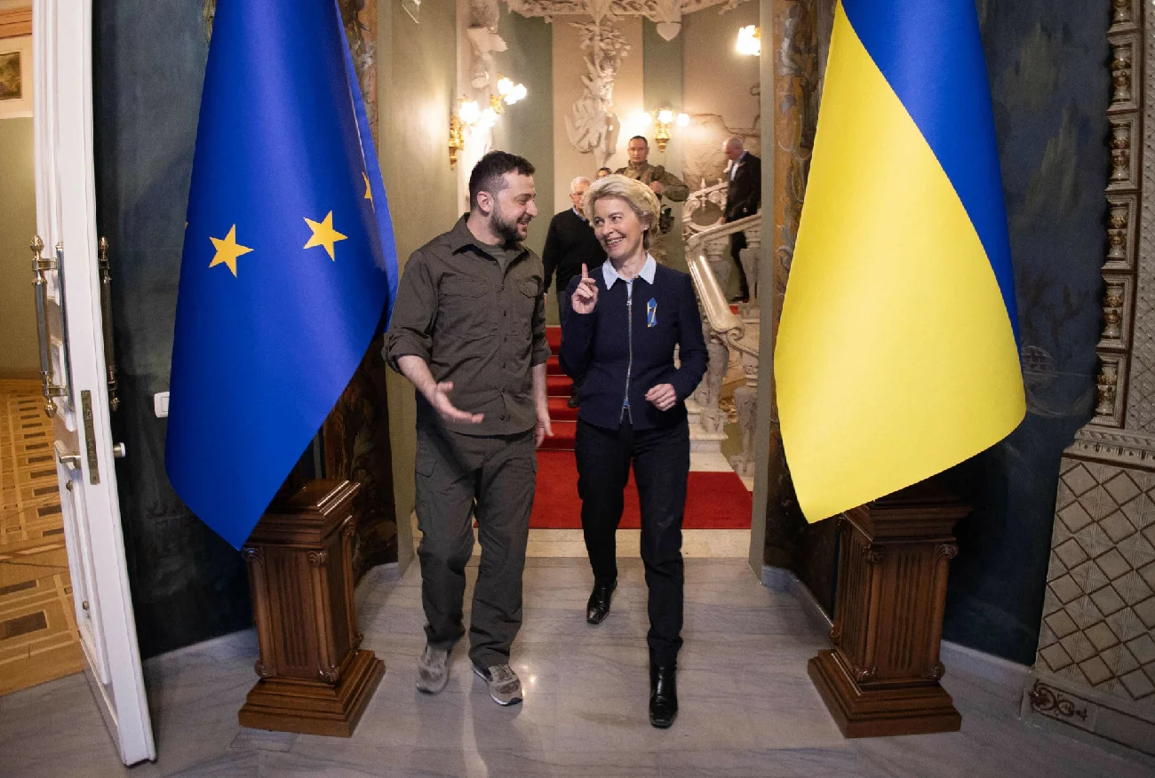 Von der Leyen omówiła szczegóły największego projektu KE z Zełenskim