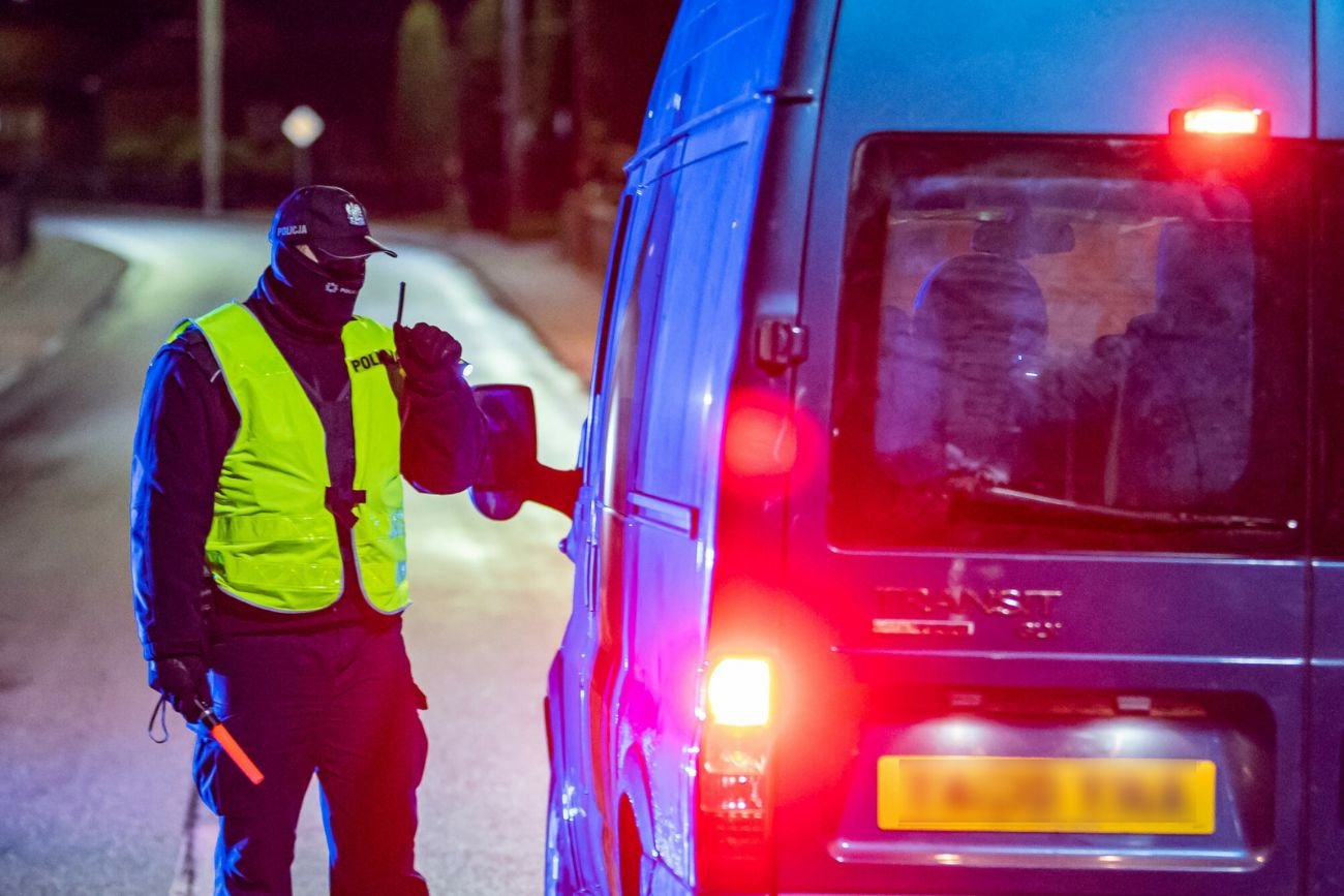 Policja zatrzymała przemytnika na Podlasiu.