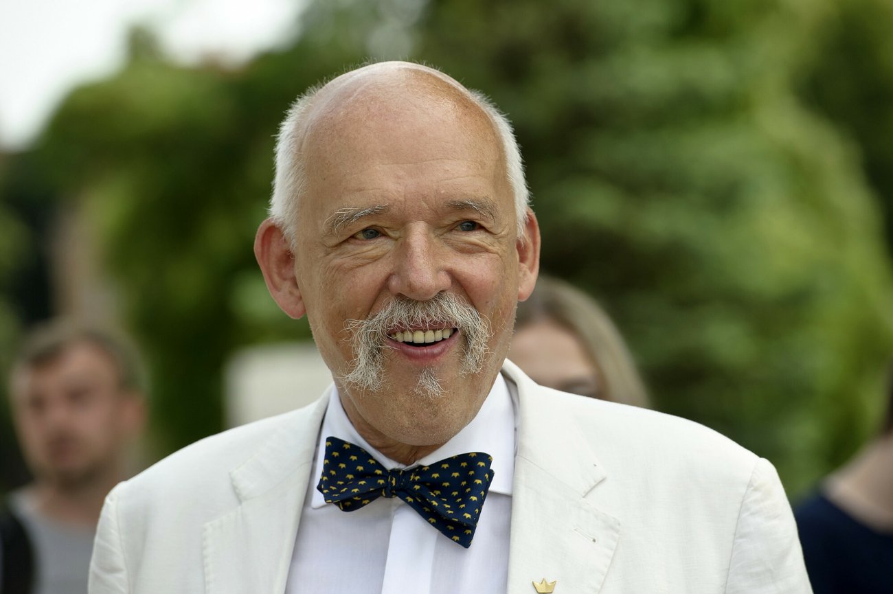 Janusz Korwin-Mikke skomentował skandaliczną wypowiedź Grzegorza Brauna do ministra zdrowia Adama Niedzielskiego.