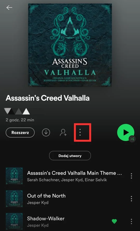 Jak zmienić zdjęcie playlisty na Spotify na telefonie?