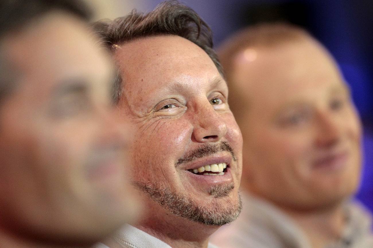 Świat dorobił się dwóch nowych centimiliarderów. Do tego grona dołączyli udziałowiec większościowy Oracle Larry Ellison (na zdjęciu) i były prezes Microsoftu Steve Ballmer