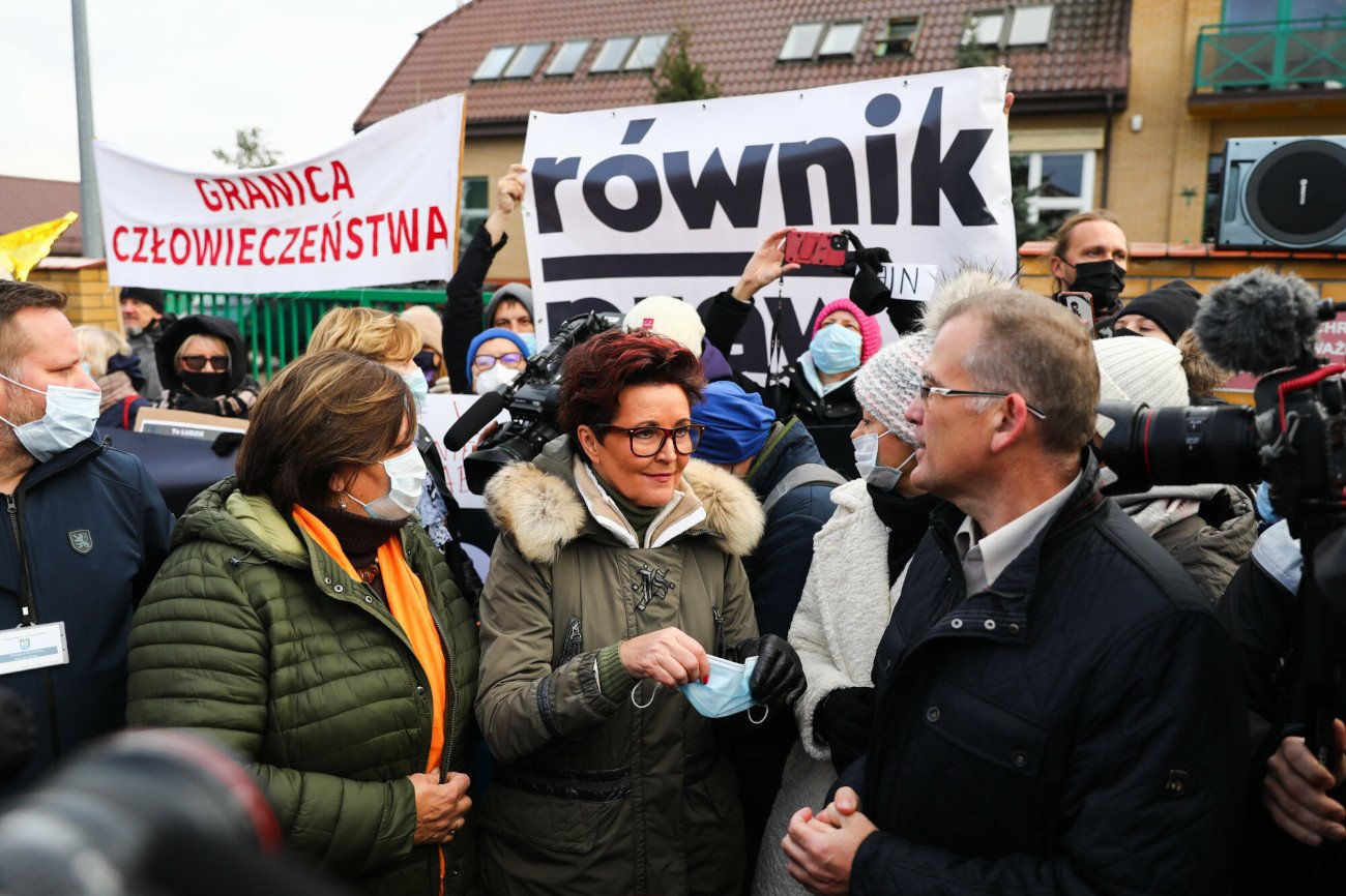 W sobotę w Michałowie odbył się protest "Matki na granicy".