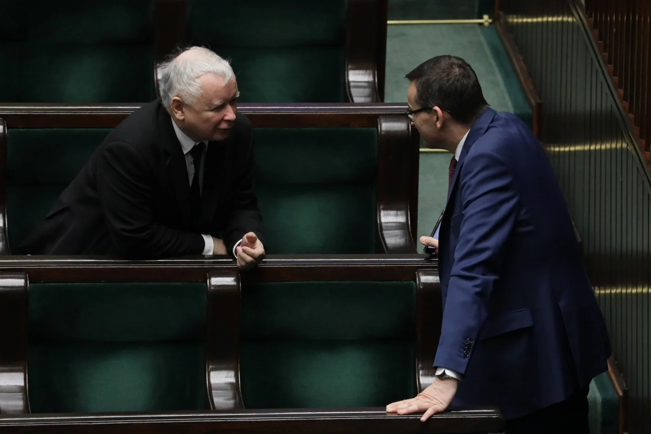 Mateusz Morawiecki ma nadzieję, że doniesienia o odejściu Jarosława Kaczyńskiego to "tylko pogłoski".