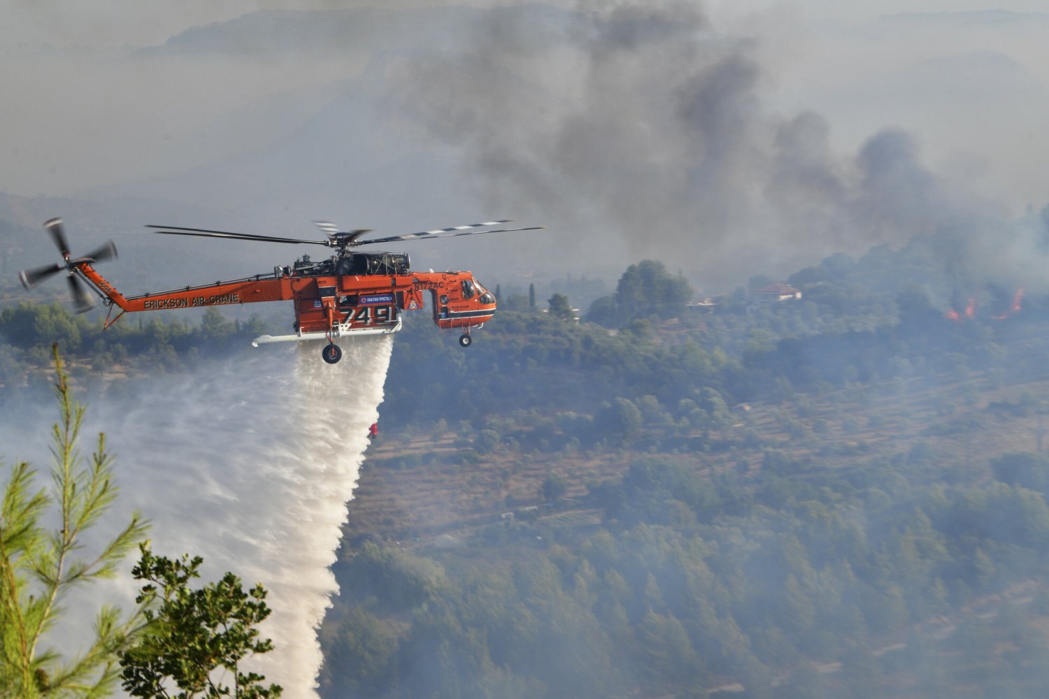 Pożary szaleją w wielu miejscach w Europie, w tym w Grecji i Turcji