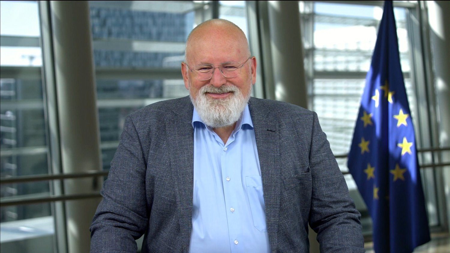 Frans Timmermans w rozmowie z Jackiem Pałasińskim