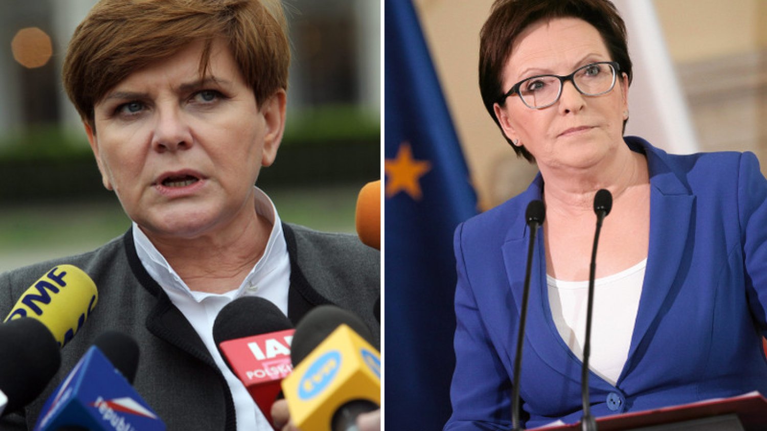 Według badanych to Ewa Kopacz byłaby lepszym premierem, niż Beata Szydło.