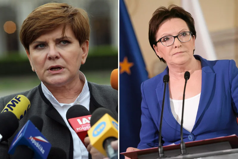 Według badanych to Ewa Kopacz byłaby lepszym premierem, niż Beata Szydło.