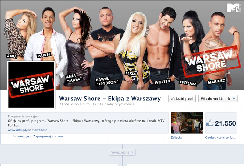 Ekipa z Warszawy, czyli Warsaw Shore.