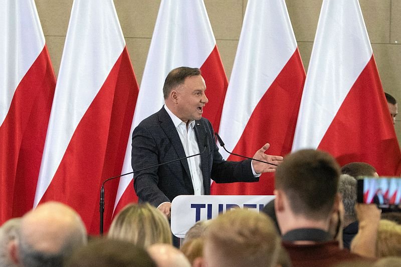 Andrzej Duda na spotkaniu w Turku skomentował coraz wyższe wydatki Polek i Polaków.