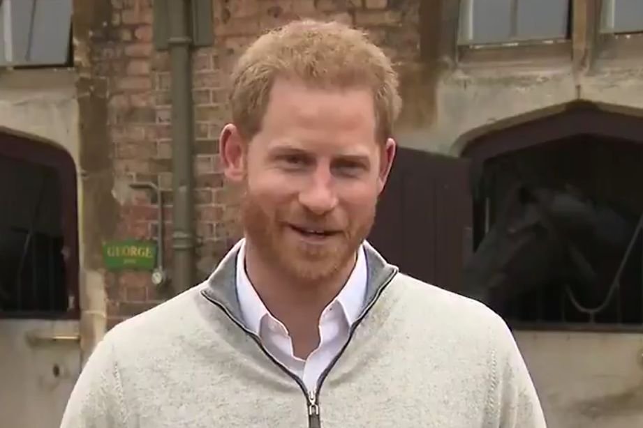 Książę Harry nie krył radości obwieszczając radosną nowinę