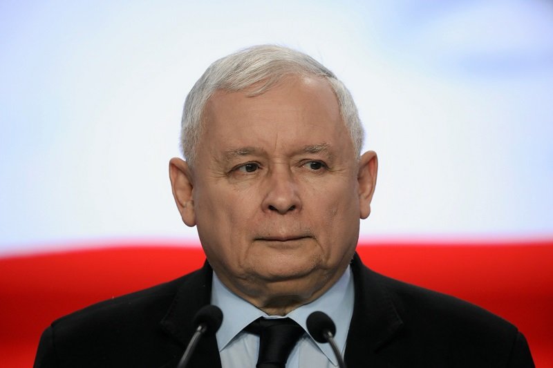 Jarosław Kaczyński nie potrafił ukryć frustracji po przegranej w Senacie.