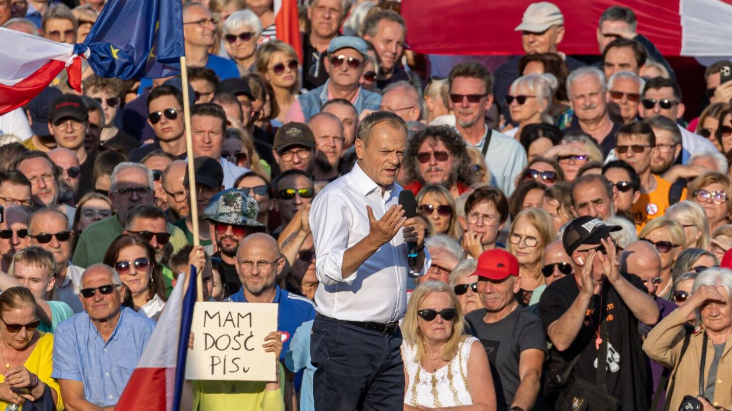 Sondaż IBRiS: Koalicja Obywatelska jest coraz bliżej Prawa i Sprawiedliwości.