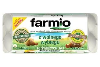 Jajka z wolnego wybiegu Farmio