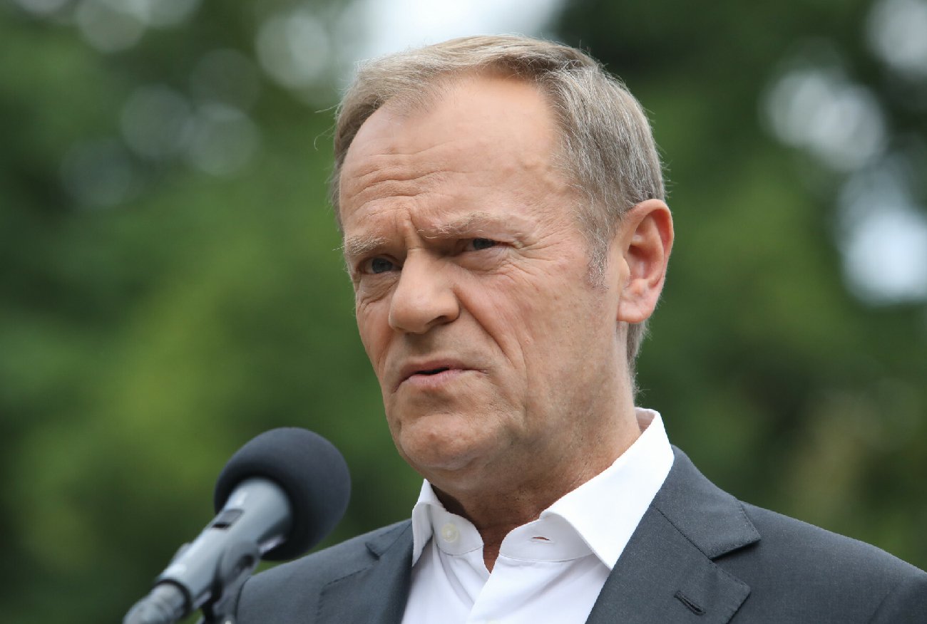 Donald Tusk komentuje swoją wpadkę w TVN24. "Delikatnie się wyraziłem"