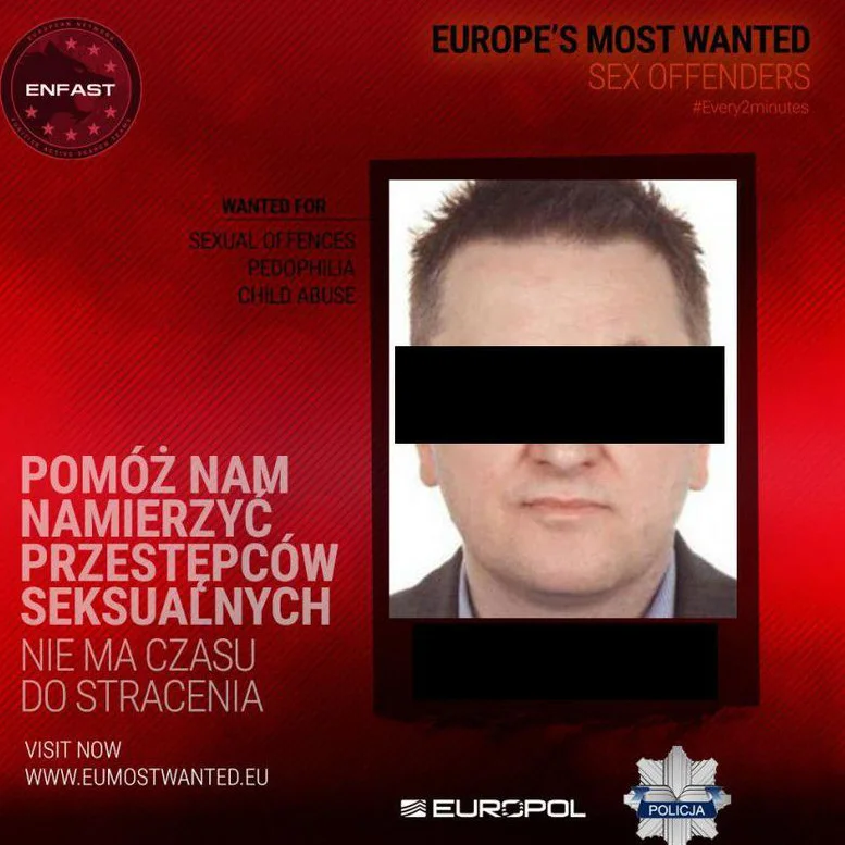 Dariusz Z. przez trzy lata ścigany był listem gończym za pedofilię.