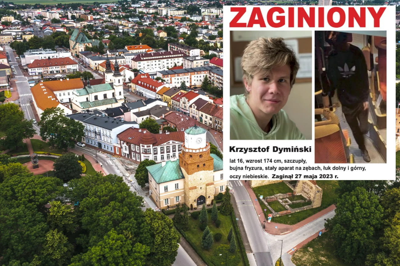 Nowy wątek ws. zaginionego Krzysztofa Dymińskiego? Rodzice 16-latka apelują