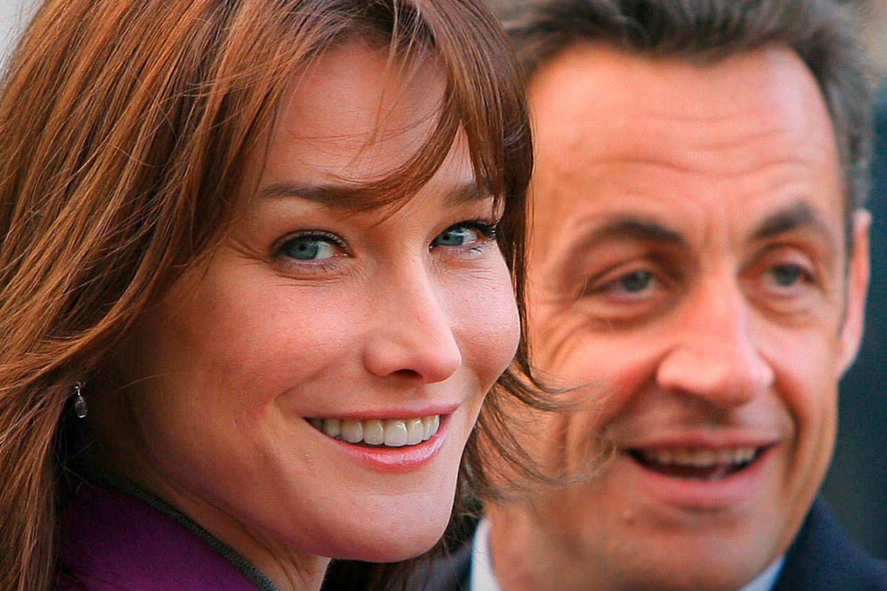 Carla Bruni i Nicolas Sarkozy