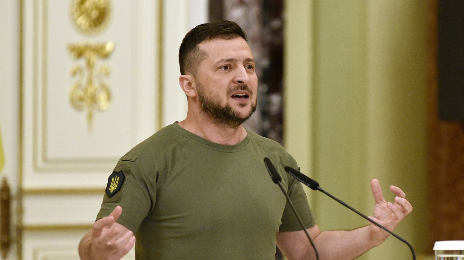 Prezydent Ukrainy Wołodymyr Zełenski.