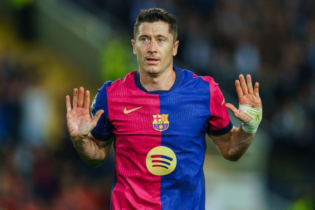 Niezwykłe zachowanie piłkarza. Lewandowski strzelił gola, ale się nie cieszył.