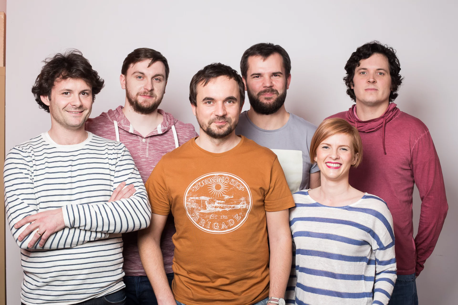 Od lewej: Julien Zakoian, Michał Borkowski (co-founder), Łukasz Wiewiórowski (Head of International Growth), Krzysztof Dobrzyński, Patrycja Szostakowska, Jason Green (CTO).