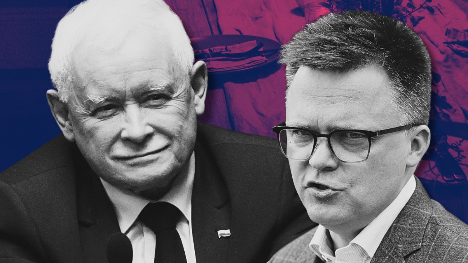 Przekazy dnia PiS ws. Hołowni i Kaczyńskiego. Tak tłumaczą tajną kolację